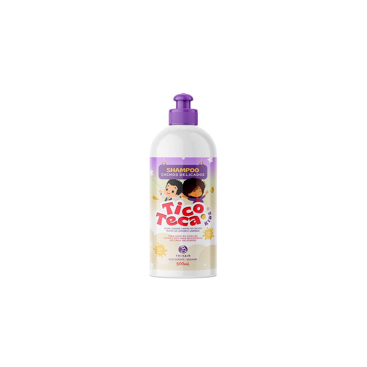 Shampoo Tico e Teca Cachos Delicados - Trihair 500ml - Trihair Cosméticos